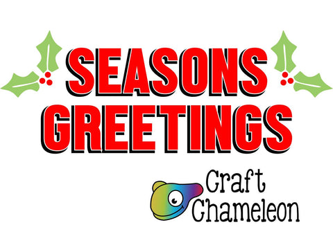 Seasons Greetings Wordart Digital Design