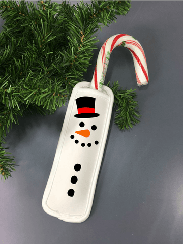 Snowman for Popsicle Sleeve - CraftChameleon

