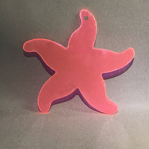 Starfish Acrylic Shape - CraftChameleon