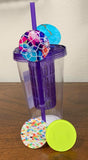 Swazzles ~ Craft Chameleon Printed Patterns Colors - 2" Circle