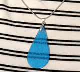 Tear Drop Shaped Acrylic ~ Necklace Bracelet Earring - CraftChameleon