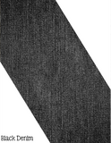Sublimation Patterns for Polyester Mask Design Only - Denim - Black