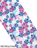 Sublimation Patterns for Polyester Mask Design Only - VMC Minty Flowers