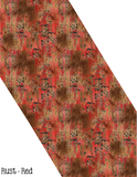 Sublimation Patterns for Polyester Mask Design Only - Rust - Red