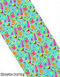 Sublimation Patterns for Polyester Mask Design Only - Silhoutte Crafting