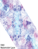 Sublimation Transfer Patterns for Polyester Mask - VMC Watercolor Lace