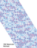 Sublimation Patterns for Polyester Mask Design Only - VMC Water Color Mermaid