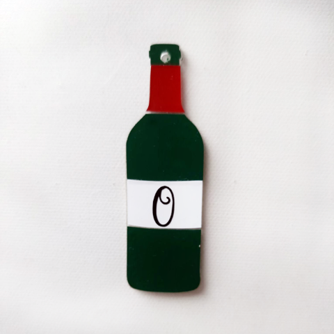 Wine Bottle Acrylic Blank Shape